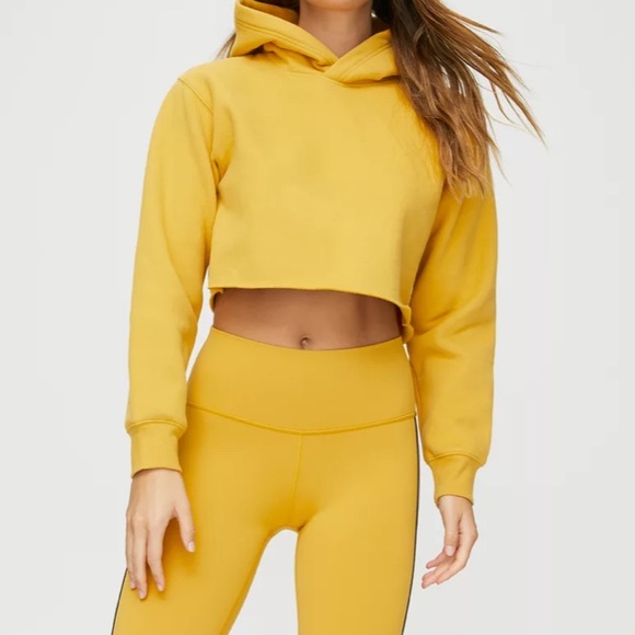 ARITZIA | XXS TNA cropped fleece hoodie - Picture 6 of 14